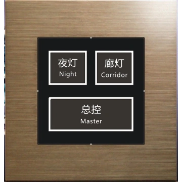 Smart hotel switch button dry contact switch